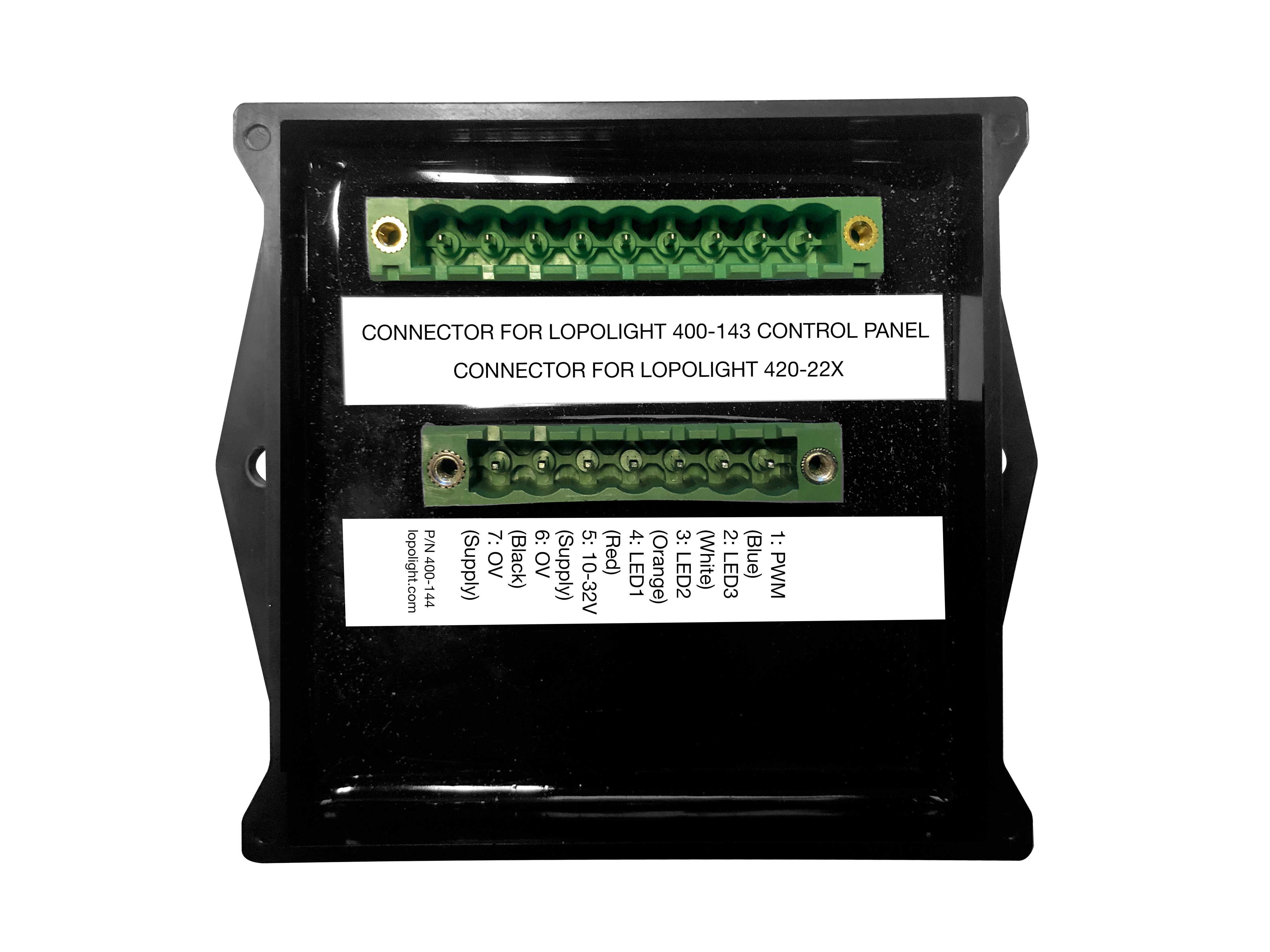 Power electronics for 400-143 panel